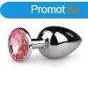 Easytoys Metal Butt Plug 124PNK