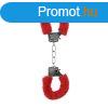 OUCH! Pleasure Handcuffs Furry red