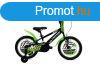 Capriolo Mustang 16" gyerek kerkpr Fekete-Zld