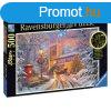 Ravensburger Puzzle 500 db - Ragyog karcsony
