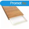 Kinghoff bambusz vgdeszka kihzhat tlcval 38 x 25 cm (K