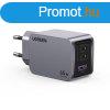 UGREEN Nexode Pro 65W GaN Charger with USB-C Cable Grey