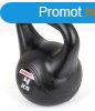 Fles slyz, Kettlebell 4 kg, cementes, fekete EB Fit