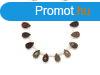 Jspis silver leaf csepp 12x8mm