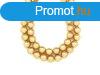 Kagyl bevonatos rcsks arany goly 12mm