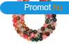 Acht tz fazettlt szinezett pink zld goly 10mm