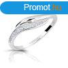 Modesi Elegns ezst gyr cirknium kvekkel M00210 54 mm