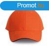 KP011 hat paneles Baseball sapka K-UP, Spicy Orange/Dark Gre