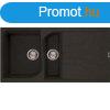Elleci Ego 475 grnit mosogat medence Nero