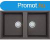 Elleci Best 450 grnit mosogat medence Espresso