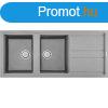 Elleci Best 500 grnit mosogat medence M79 Aluminium