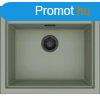 ELLECI Mosogattlca Sintesi 105 K82 Sage green fekete tarto