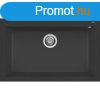 ELLECI Quadra 130 Grnit Mosogattlca Nero G40