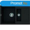 Elleci Easy 325 grnit mosogat medence M70 nero metal
