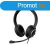 Sandberg Fejhallgat - MiniJack Chat Headset (mikrofon; 3,5m