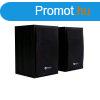 Repro C-TECH SPK-09, 2.0, fa, fekete, USB