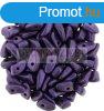 Czech Mates Prong - Matte Metallic Purple - 3x6mm