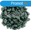 Czech Mates Prong - Matte Metallic Fern - 3x6mm