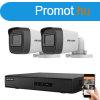 Hikvision 2 biztonsgi kamers IP kamera rendszer 4MP
