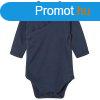 Babybugz Gyerek hossz ujj body Kimono - Tengerszkk | 0-3