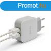 USB Hlzati adapter (2xUSB, fehr)
