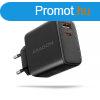 AXAGON ACU-PQ45 GaN Hlzati tlt 45W, 2x port (USB-A + USB