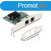 DELOCK PCI-E x1 Bvtkrtya > 2x RJ45 Gigabit LAN BCM