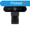 Logitech Brio 4k mikrofonos fekete webkamera