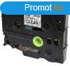 Utngyrtott BROTHER TZeFX121 szalagkazetta 9mm x 8 m flexi 
