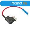 Biztostk eloszt adapter norml kses biztostkhoz 12/24V