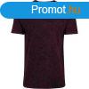 Build Your Brand Frfi pl Acid Washed - Berry / fekete | X
