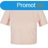 Build Your Brand Rvid ujj ni crop top pl - Rzsaszn | 