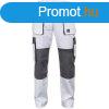 Cerva Frfi munkanadrg MAX SUMMER - Fehr / szrke | 56