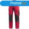 Canis (CXS) Frfi munkanadrg CXS SOLIS FLEX - Piros / feket