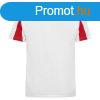 Just Cool Gyerek sportpl Contrast Cool T - Fehr / piros |