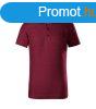 MALFINI Gyerek gallros pl Pique Polo - Garnet | 122 cm (6