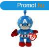 Beanie Babies clip plss CAPTAIN AMERICA, 8, 5 cm