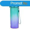 Kulacs OXY CLICK manyag BPA-mentes 600 ml Ombre lila-zld