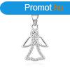 Beneto Gyengd ezst medl Angyal AGH656DL