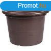Campanula flower pot brown diameter 11 cm