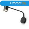 FILIP karos fekete 230V LED GU10 5W