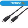 Kbel C-TECH USB 3.2, Type-C (CM/CM), PD 100W, 20Gbps, 1m, f