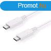 Kbel C-TECH USB 3.2, Type-C (CM/CM), PD 100W, 20Gbps, 2m, f