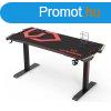 ULTRADESK Gamer jtkos asztal FORCE - piros, 166x70 cm, 76.