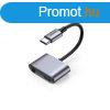 UGREEN USB-C to 3.5mm Audio Adapter with PD Grey