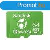 Sandisk 00220029 64B SD micro Nintendo Switch (SDXC Class 10