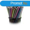 Grafitirn vgn SWAROVSKI kristllyal metl zld test 17,5