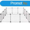 Bucky pet fence cage black packaging 1 pc