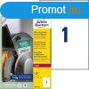 Etikett cmke B4775-50 ultra ellenll 210x297mm 50v fehr 