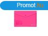 Irattart tasak, A5, PP, patentos, PANTA PLAST, neon pink
